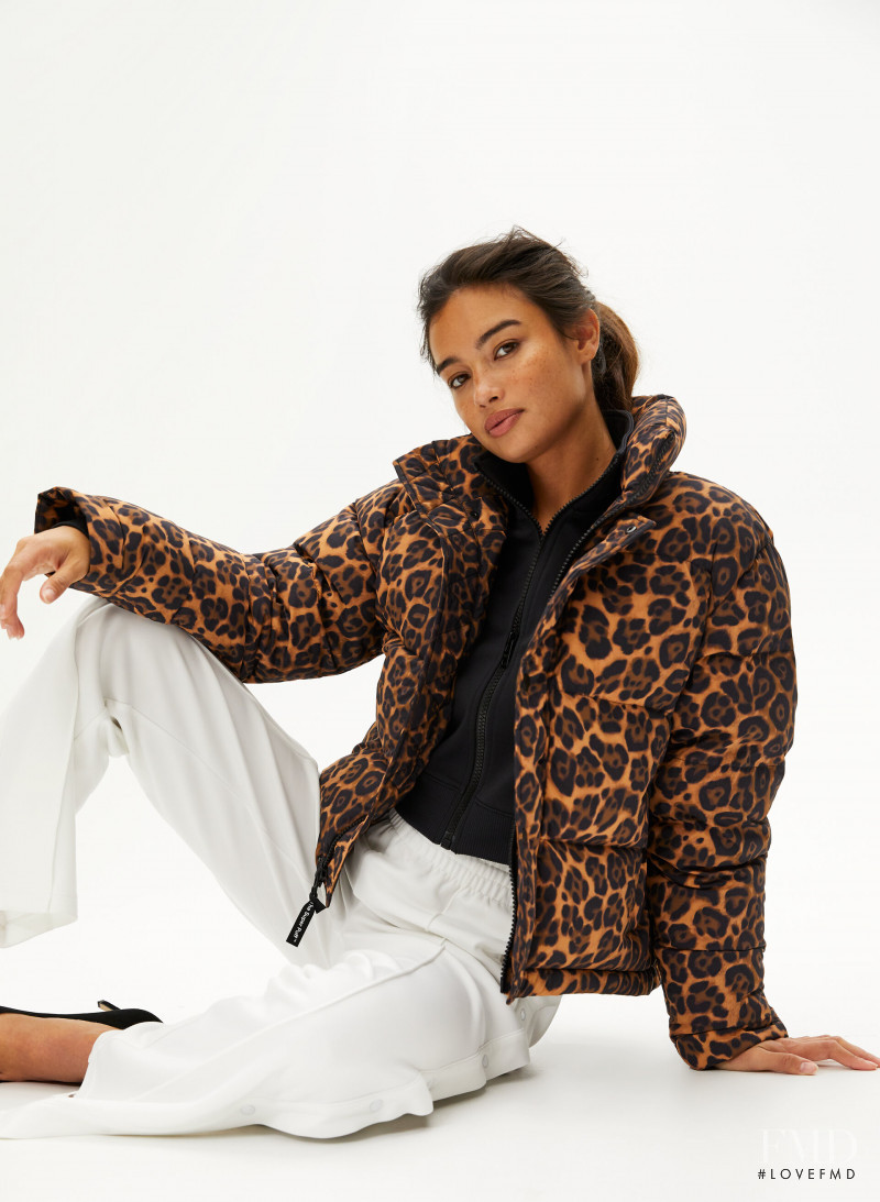 Kelsey Merritt featured in  the Aritzia catalogue for Autumn/Winter 2019