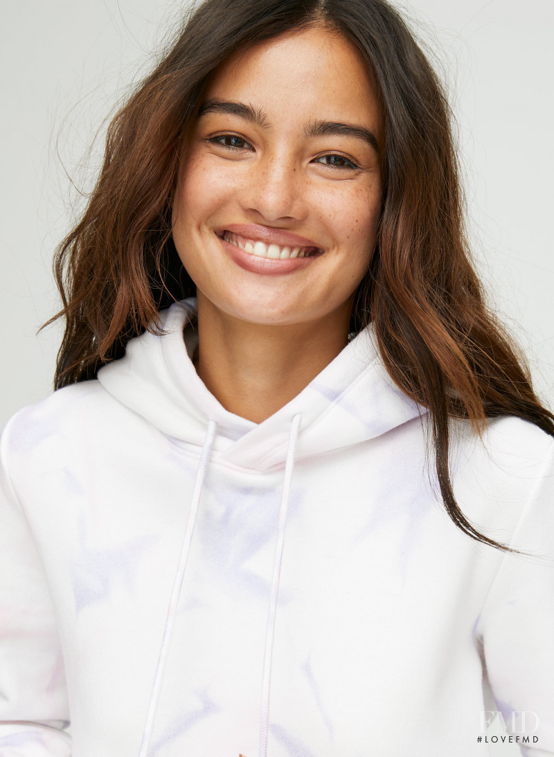 Kelsey Merritt featured in  the Aritzia catalogue for Autumn/Winter 2019