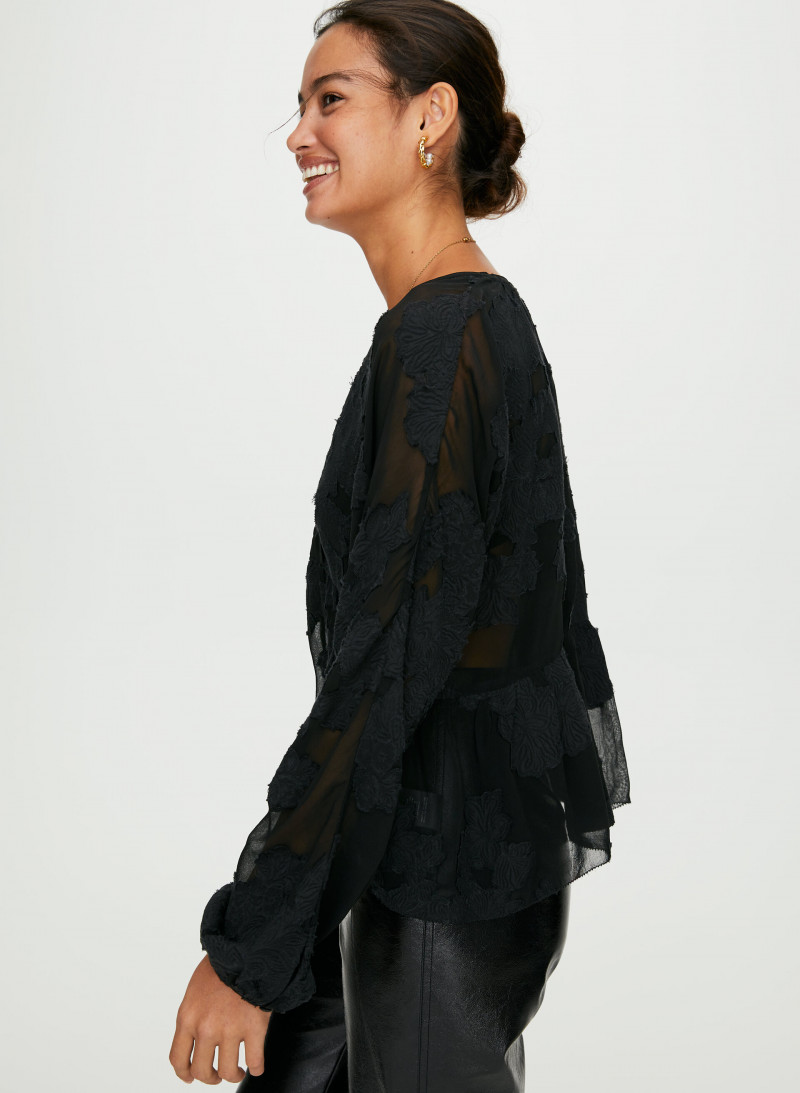 Kelsey Merritt featured in  the Aritzia catalogue for Autumn/Winter 2019