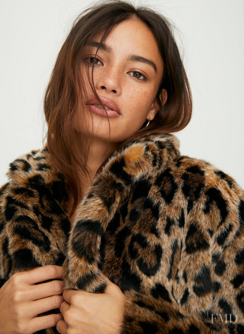 Kelsey Merritt featured in  the Aritzia catalogue for Autumn/Winter 2019