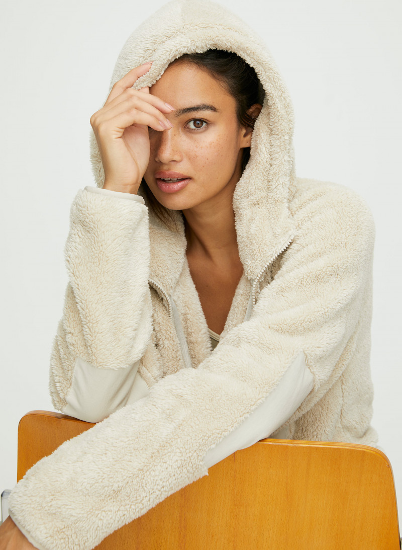 Kelsey Merritt featured in  the Aritzia catalogue for Autumn/Winter 2019