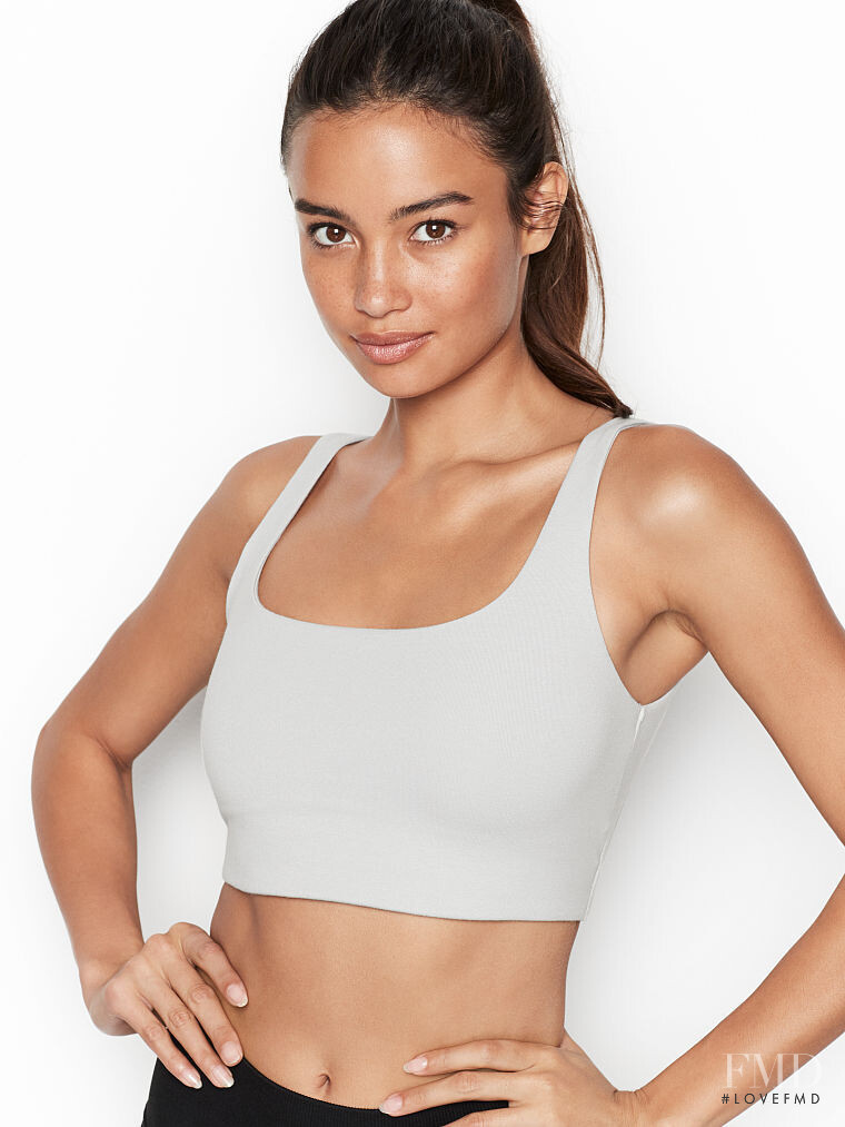 Kelsey Merritt featured in  the Victoria\'s Secret VSX catalogue for Autumn/Winter 2019