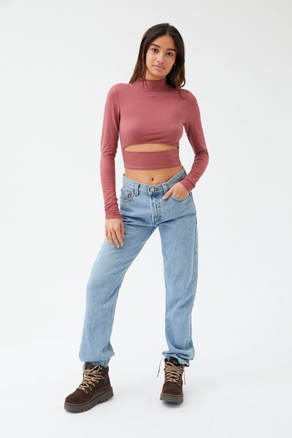 Kelsey Merritt featured in  the Urban Outfitters catalogue for Winter 2019