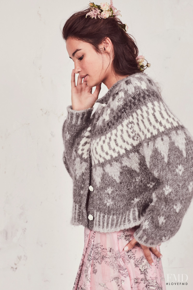 Kelsey Merritt featured in  the LoveShackFancy catalogue for Winter 2011