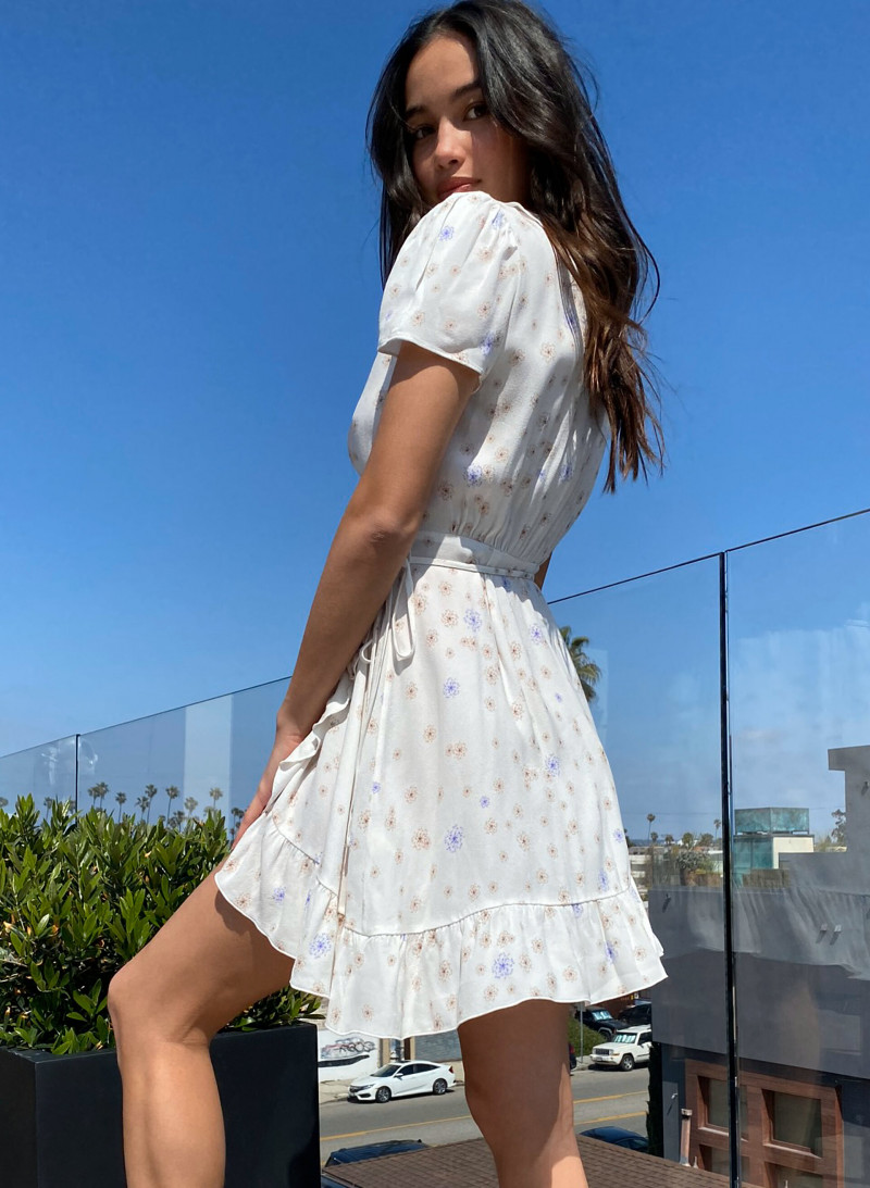 Kelsey Merritt featured in  the Aritzia catalogue for Spring/Summer 2020