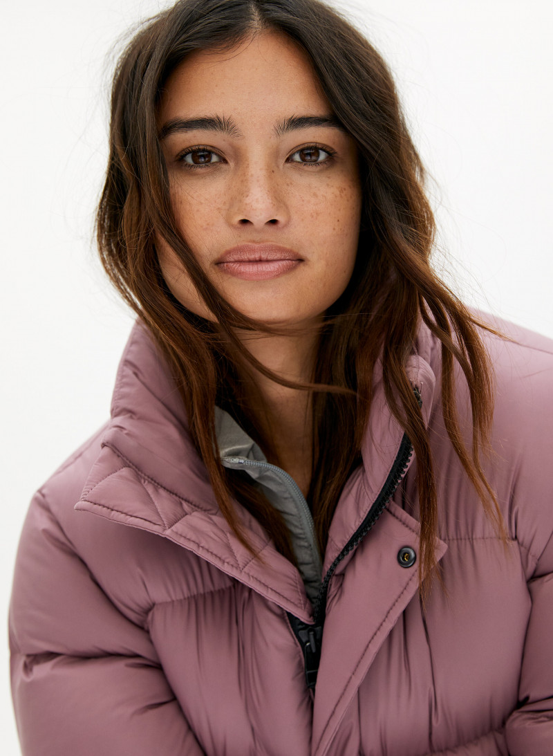 Kelsey Merritt featured in  the Aritzia catalogue for Spring/Summer 2020