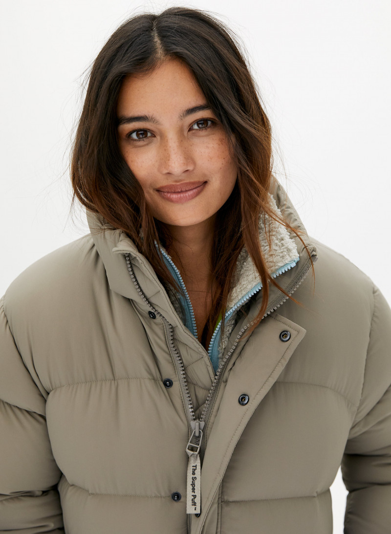 Kelsey Merritt featured in  the Aritzia catalogue for Spring/Summer 2020