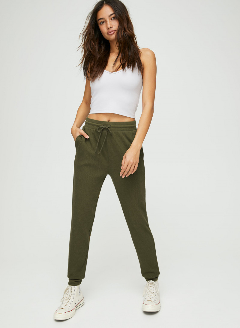 Kelsey Merritt featured in  the Aritzia catalogue for Spring/Summer 2020