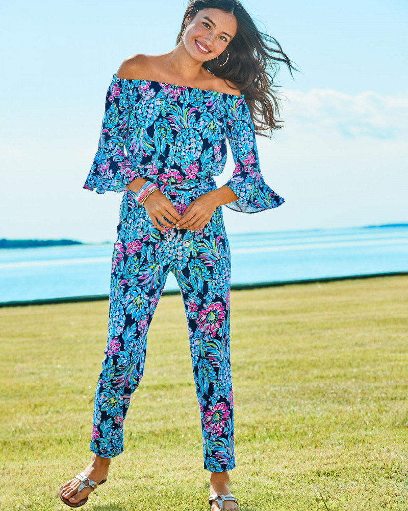 Kelsey Merritt featured in  the Lilly Pulitzer catalogue for Spring/Summer 2020