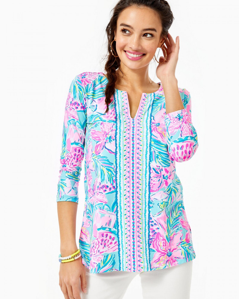 Kelsey Merritt featured in  the Lilly Pulitzer catalogue for Spring/Summer 2020