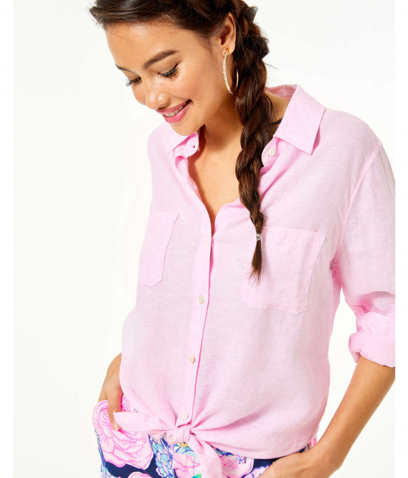 Kelsey Merritt featured in  the Lilly Pulitzer catalogue for Spring/Summer 2020