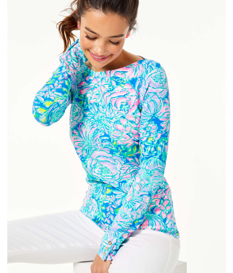 Kelsey Merritt featured in  the Lilly Pulitzer catalogue for Spring/Summer 2020