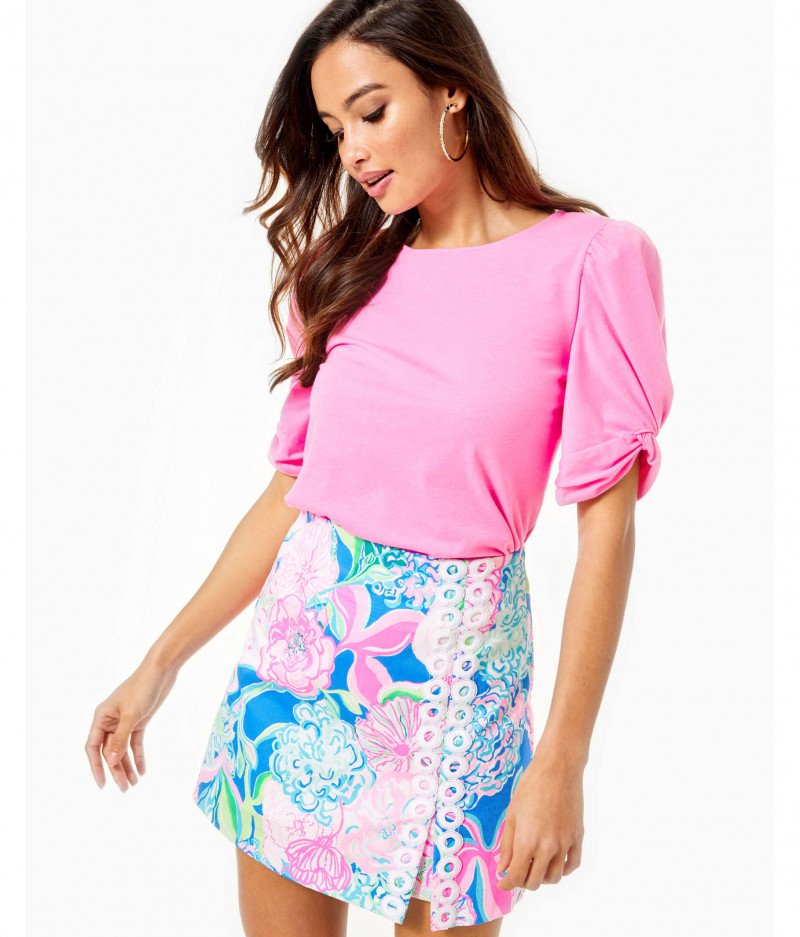 Kelsey Merritt featured in  the Lilly Pulitzer catalogue for Spring/Summer 2020