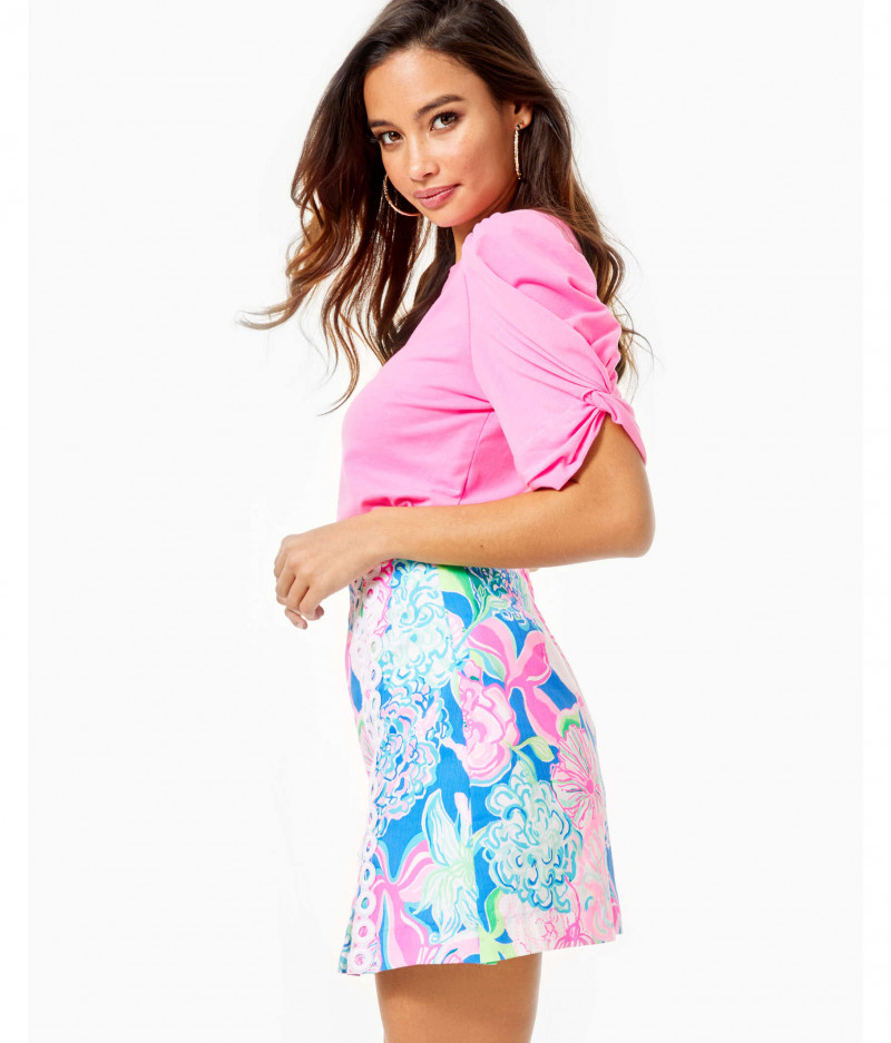 Kelsey Merritt featured in  the Lilly Pulitzer catalogue for Spring/Summer 2020