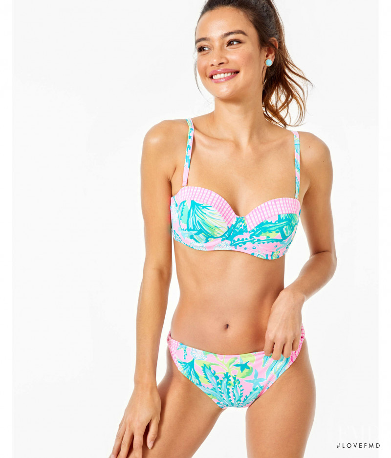 Kelsey Merritt featured in  the Lilly Pulitzer catalogue for Spring/Summer 2020