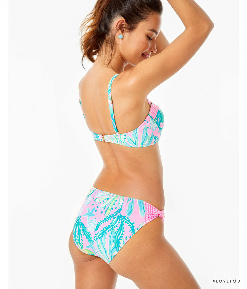 Kelsey Merritt featured in  the Lilly Pulitzer catalogue for Spring/Summer 2020