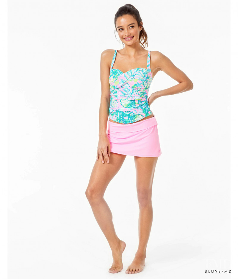 Kelsey Merritt featured in  the Lilly Pulitzer catalogue for Spring/Summer 2020