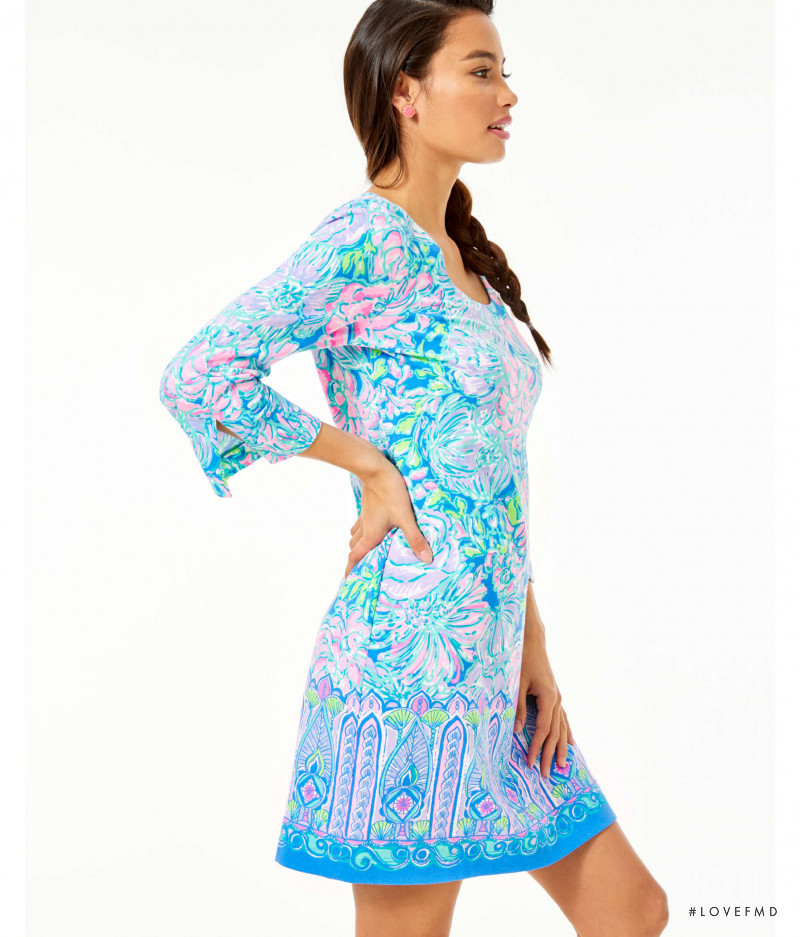 Kelsey Merritt featured in  the Lilly Pulitzer catalogue for Spring/Summer 2020