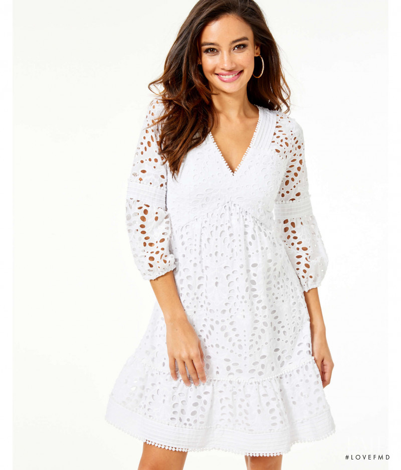 Kelsey Merritt featured in  the Lilly Pulitzer catalogue for Spring/Summer 2020