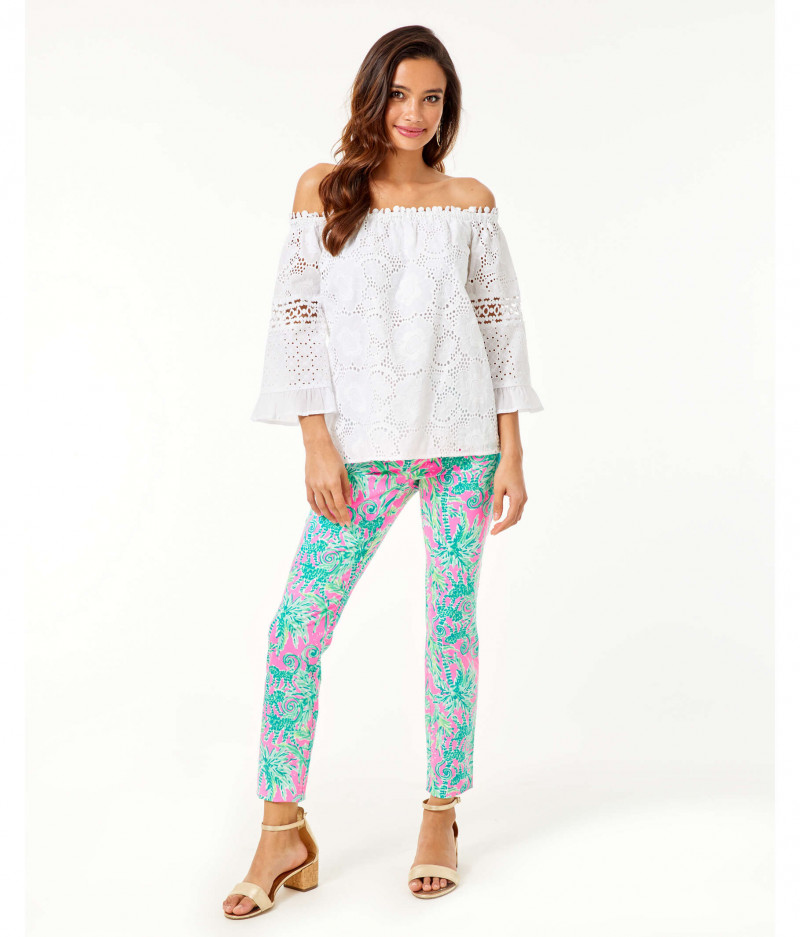 Kelsey Merritt featured in  the Lilly Pulitzer catalogue for Spring/Summer 2020