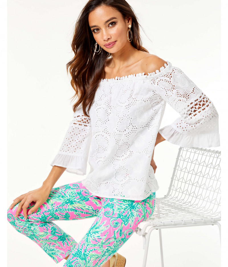 Kelsey Merritt featured in  the Lilly Pulitzer catalogue for Spring/Summer 2020