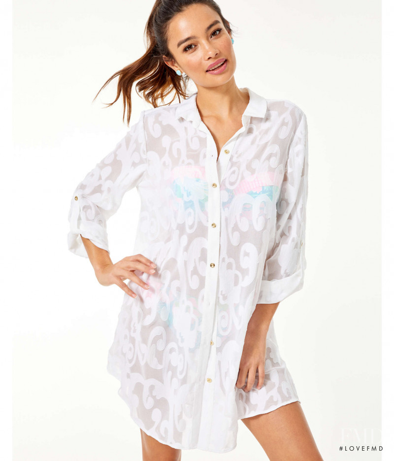 Kelsey Merritt featured in  the Lilly Pulitzer catalogue for Spring/Summer 2020