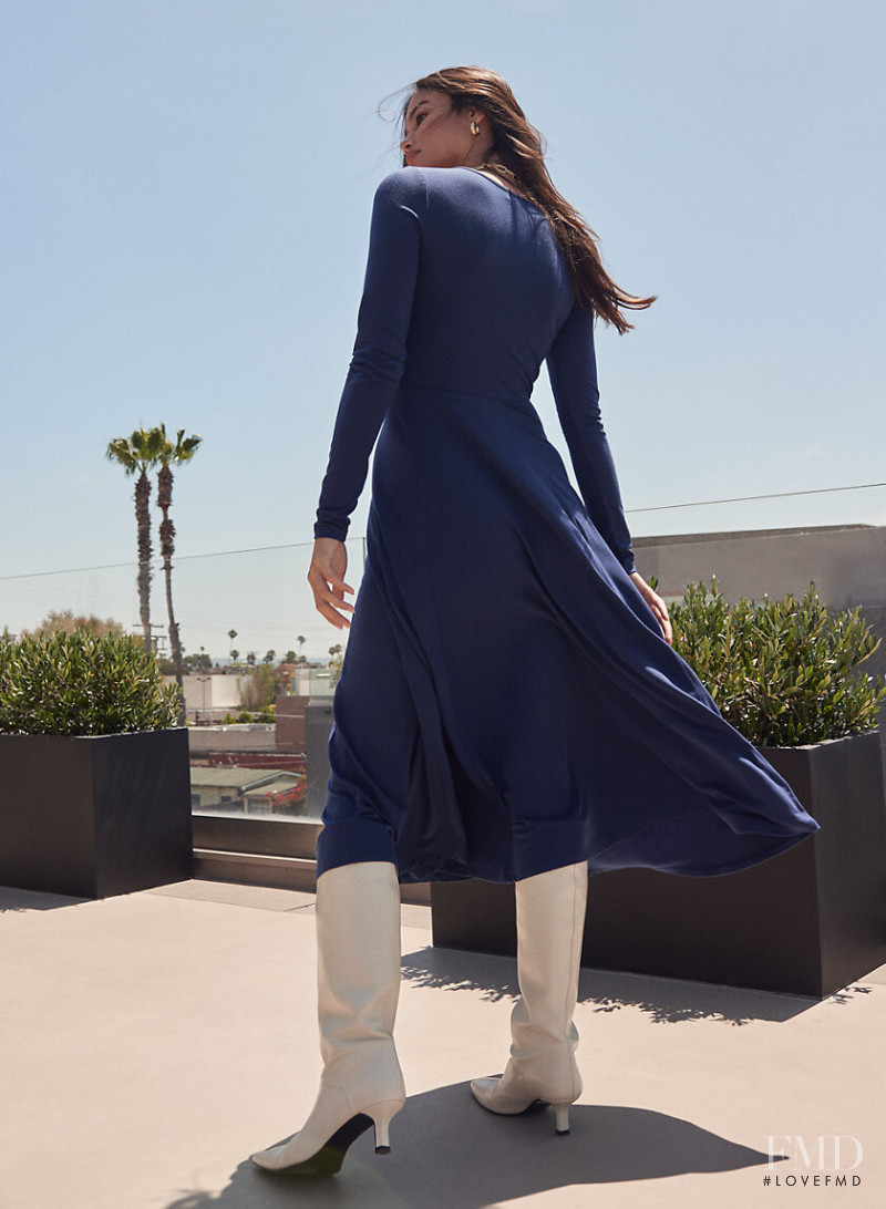 Kelsey Merritt featured in  the Aritzia catalogue for Autumn/Winter 2020