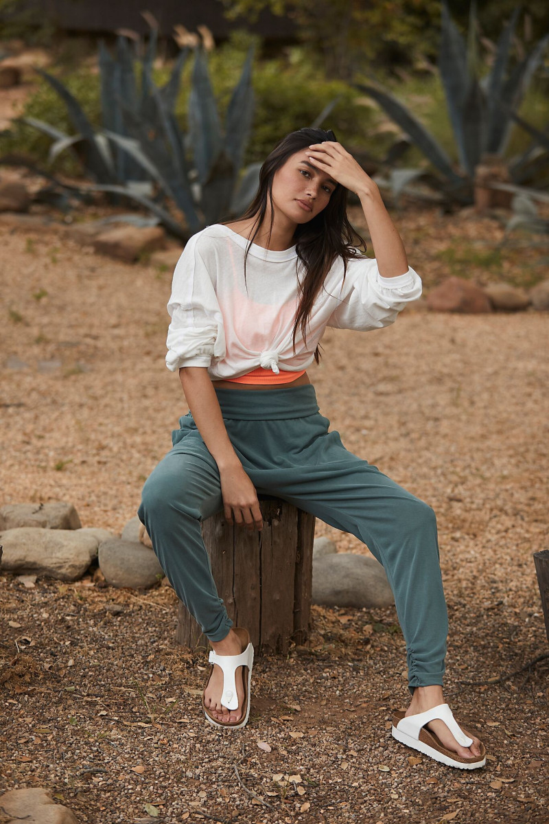 Kelsey Merritt featured in  the Free People catalogue for Pre-Fall 2020