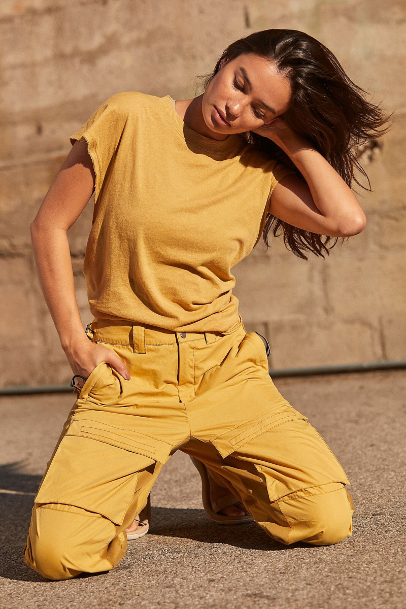 Kelsey Merritt featured in  the Free People catalogue for Pre-Fall 2020