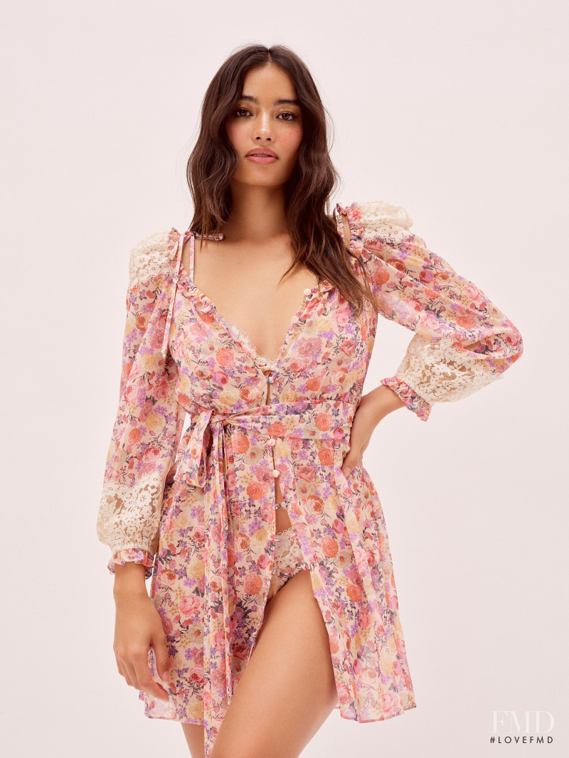 Kelsey Merritt featured in  the Victoria\'s Secret catalogue for Autumn/Winter 2020