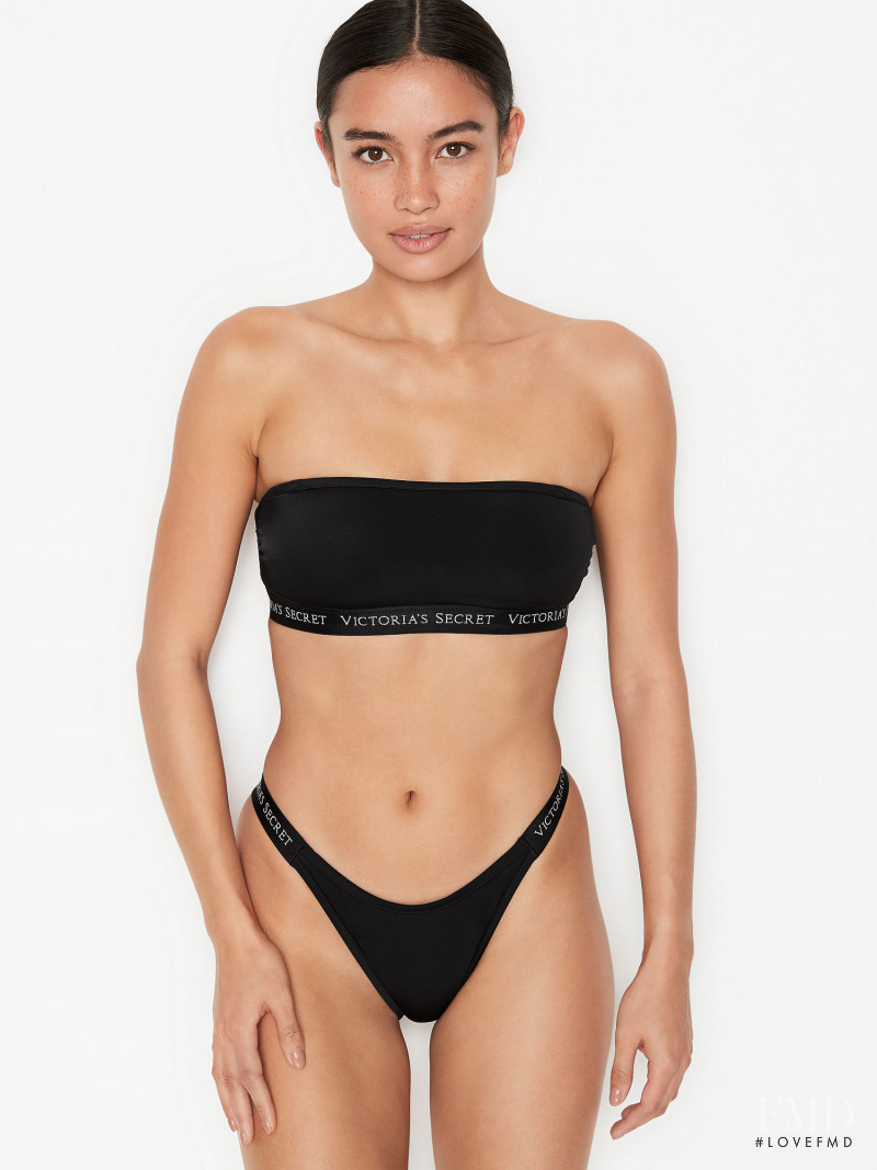 Kelsey Merritt featured in  the Victoria\'s Secret Swim catalogue for Spring/Summer 2021