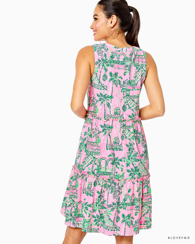 Kelsey Merritt featured in  the Lilly Pulitzer catalogue for Spring/Summer 2022