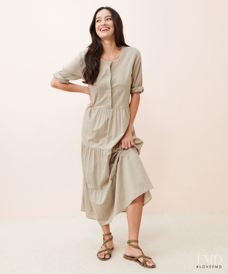 Kelsey Merritt featured in  the Jenni Kayne lookbook for Spring/Summer 2022