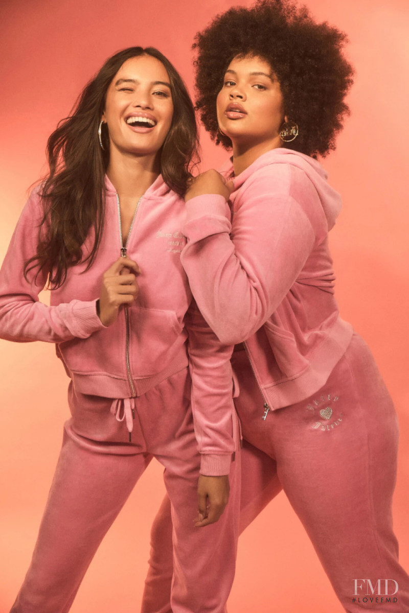 Kelsey Merritt featured in  the Forever 21 x Juicy Couture advertisement for Autumn/Winter 2021