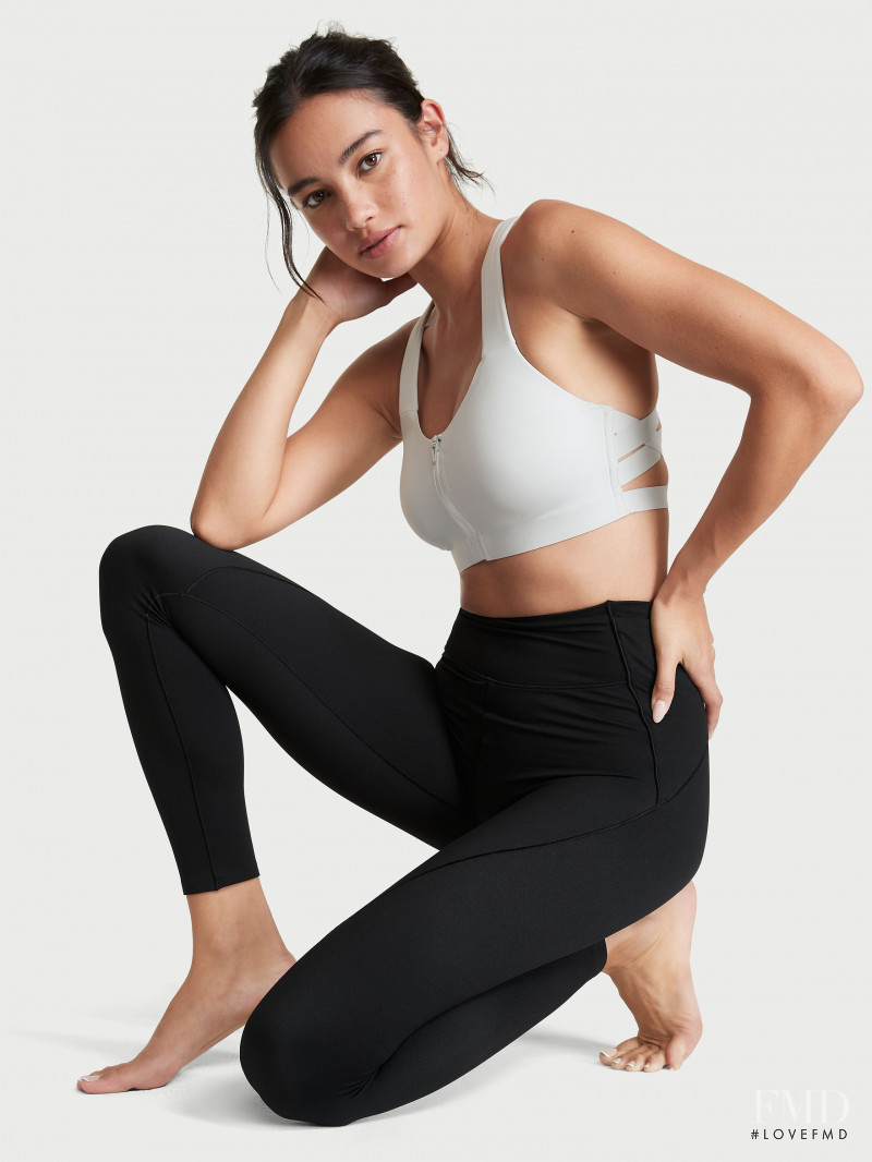 Kelsey Merritt featured in  the Victoria\'s Secret VSX catalogue for Autumn/Winter 2021