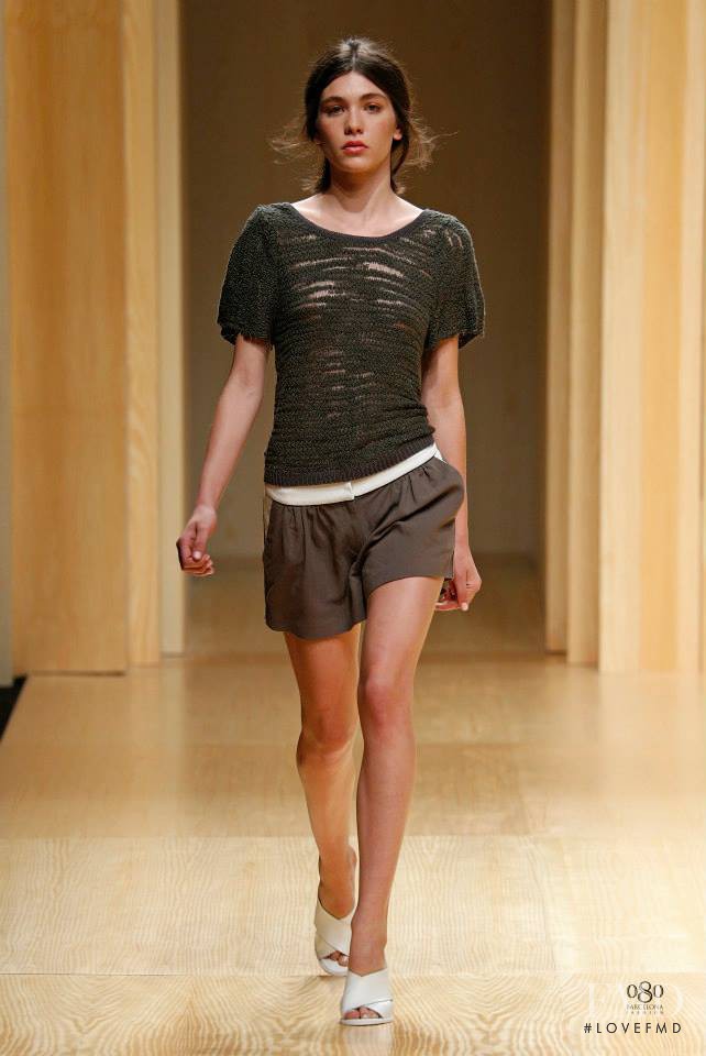 Steffy Argelich featured in  the Sita Murt fashion show for Spring/Summer 2015