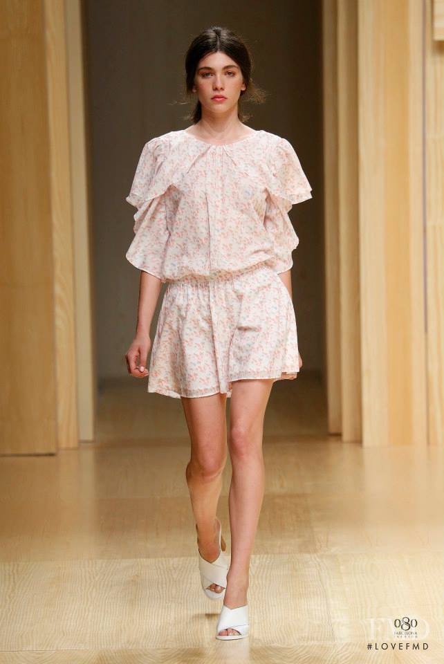 Steffy Argelich featured in  the Sita Murt fashion show for Spring/Summer 2015