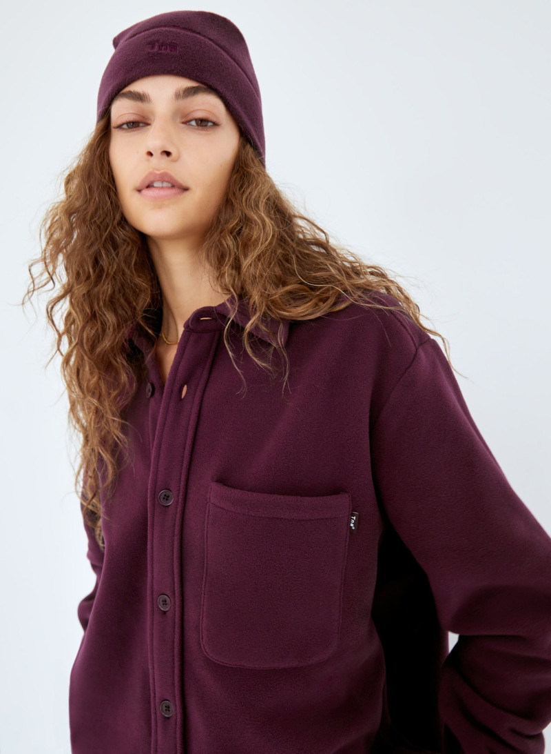 Marie Teissonniere featured in  the Aritzia catalogue for Autumn/Winter 2021