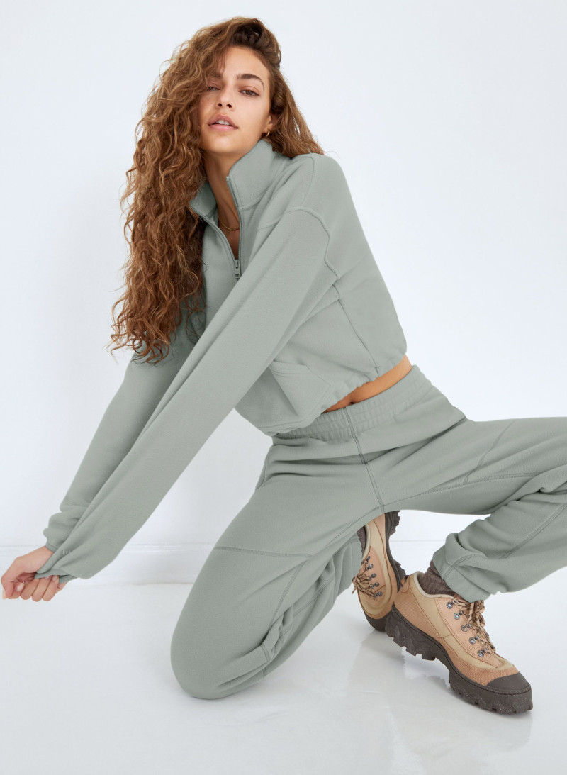 Marie Teissonniere featured in  the Aritzia catalogue for Autumn/Winter 2021