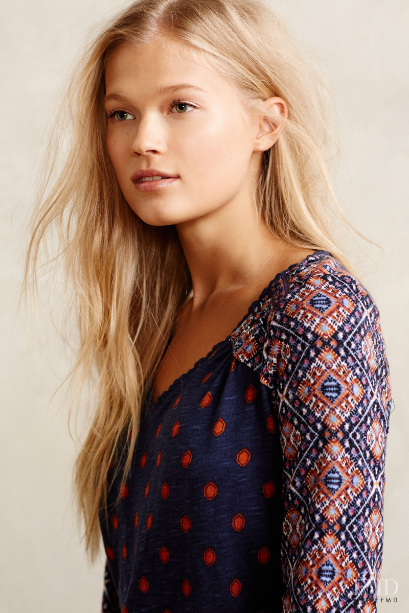 Vita Sidorkina featured in  the Anthropologie catalogue for Summer 2022