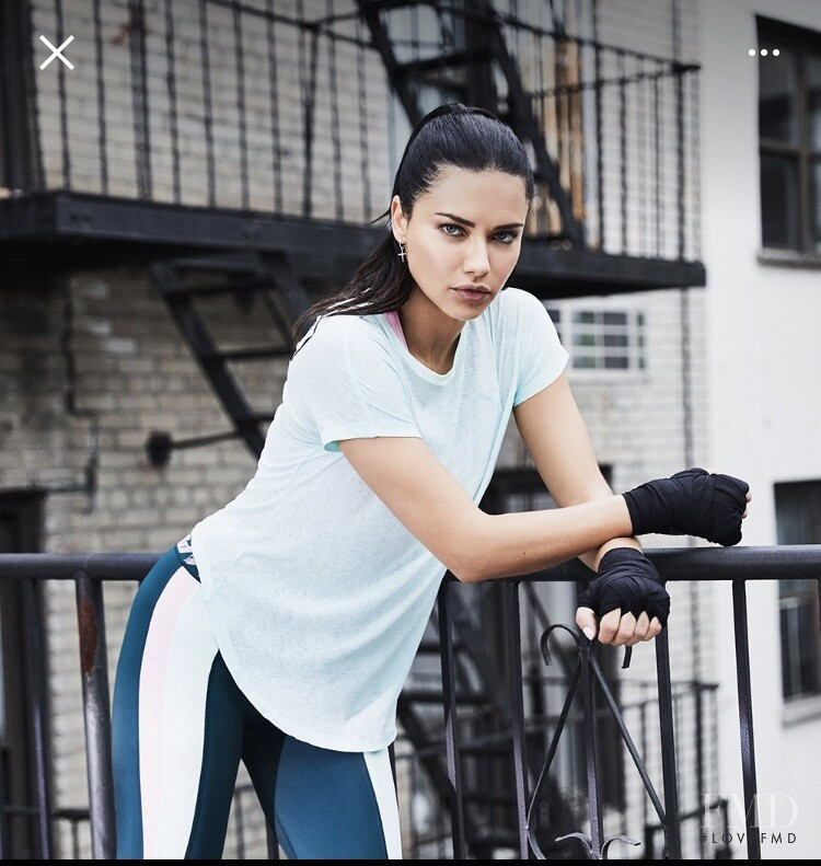 Adriana Lima featured in  the PUMA Pumatrac advertisement for Spring/Summer 2020