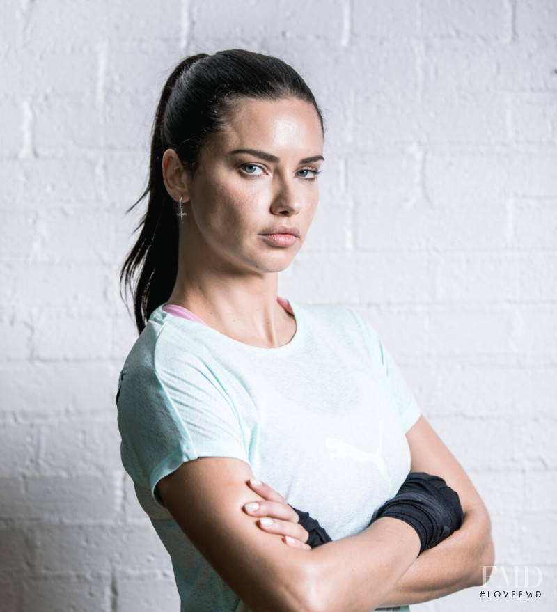 Adriana Lima featured in  the PUMA Pumatrac advertisement for Spring/Summer 2020