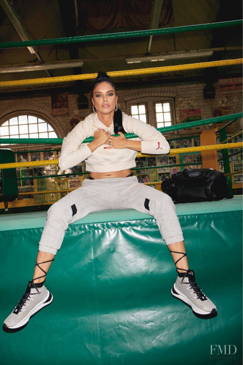 Adriana Lima featured in  the PUMA x Adriana Lima advertisement for Autumn/Winter 2019