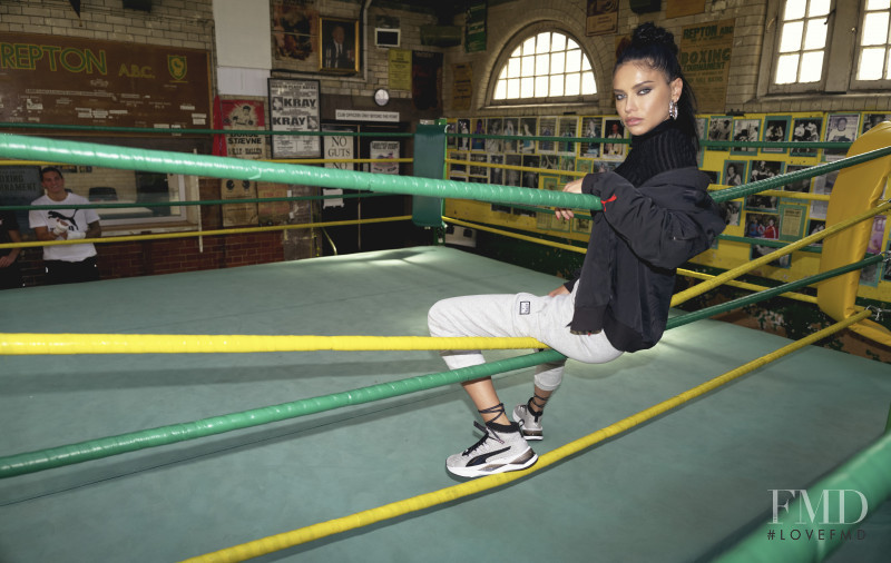 Adriana Lima featured in  the PUMA x Adriana Lima advertisement for Autumn/Winter 2019