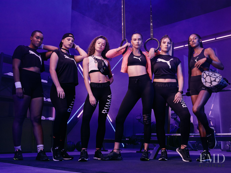 Adriana Lima featured in  the PUMA Zone XT advertisement for Spring 2020