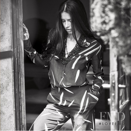 Adriana Lima featured in  the Le Lis Blanc advertisement for Autumn/Winter 2016