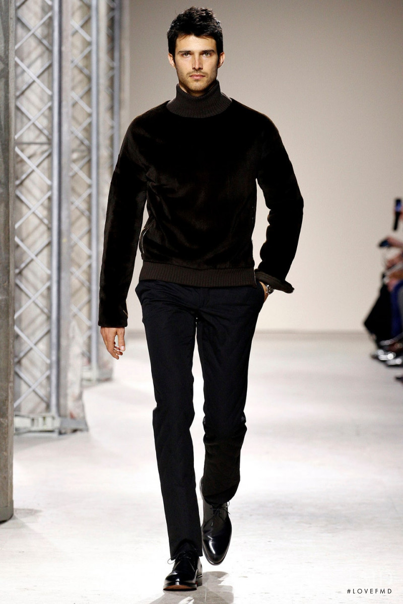 Martin Arrarte featured in  the Hermès fashion show for Autumn/Winter 2013