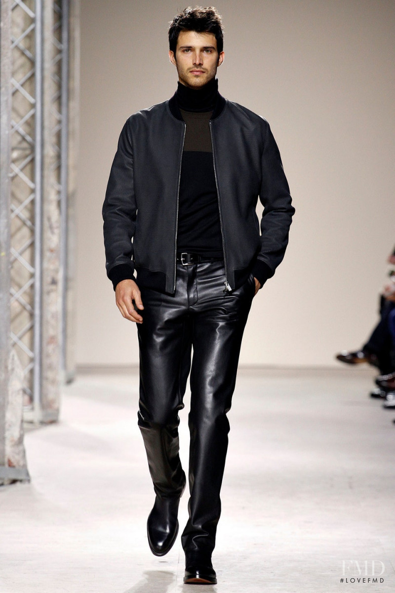 Martin Arrarte featured in  the Hermès fashion show for Autumn/Winter 2013