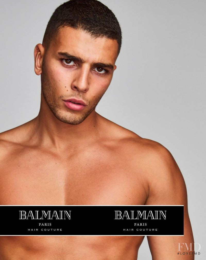 Balmain Hair Couture advertisement for Spring/Summer 2018