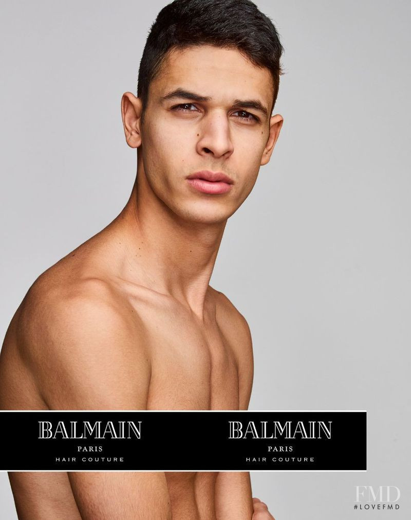 Balmain Hair Couture advertisement for Spring/Summer 2018